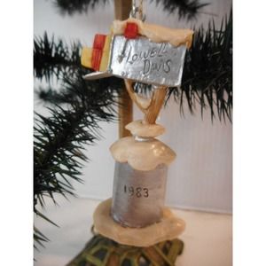 Retired R.F.D. American Collection by Lowell Davis Christmas Mailbox 1983